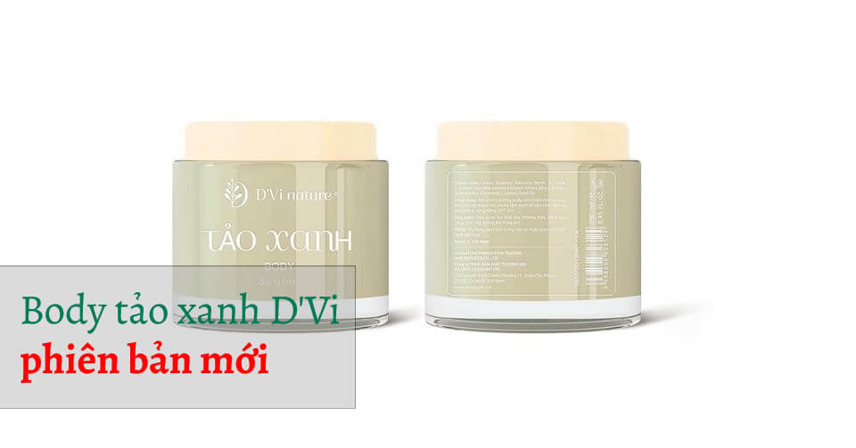 Lộ ảnh mới của body tảo xanh D'Vi Nature